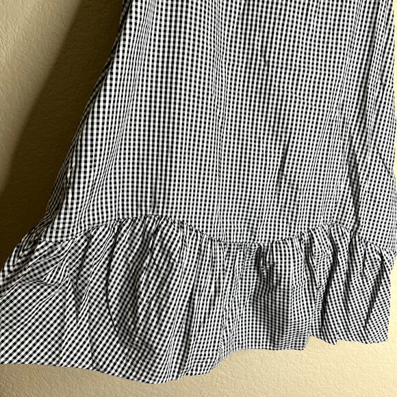 Tyler Böe Dress Women Medium Checkered Ruffle NEW Cottagecore Prairie Hippie - Picture 7 of 14